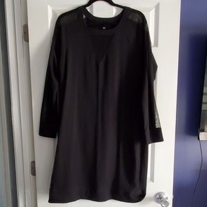 NWOT Black Mesh Tunic Top/Dress